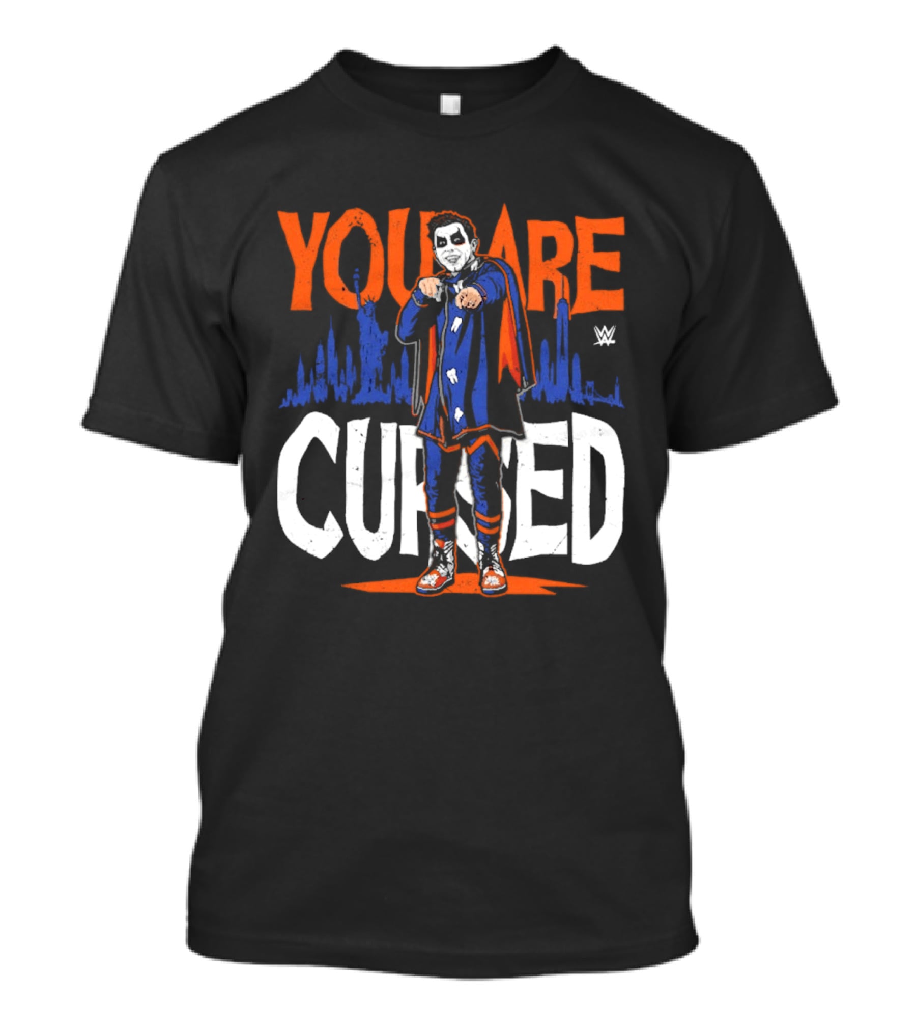 Danhausen WWE NYC You Are Cursed Skyline T-Shirt