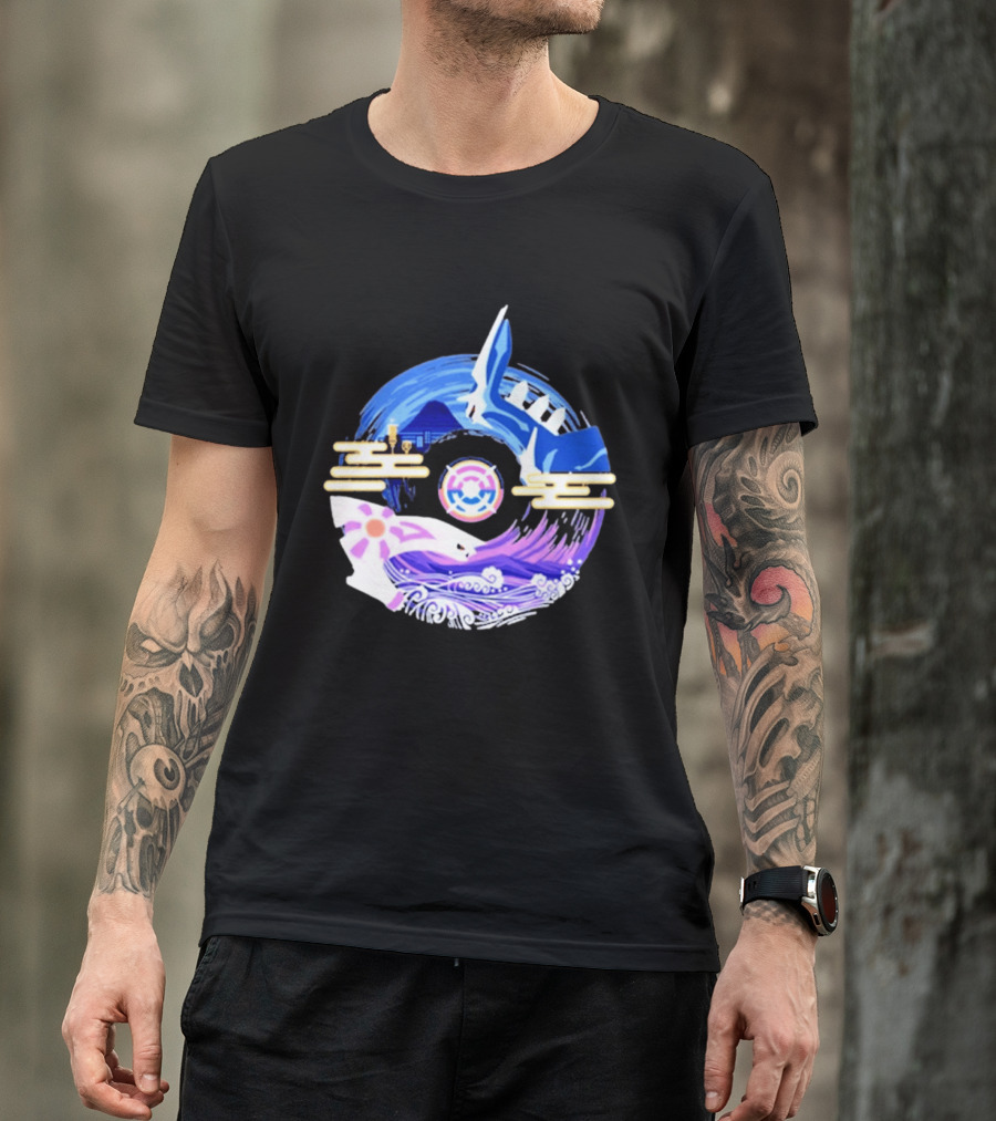 Pokémon GO Tour Sinnoh Los Angeles Kyogre And Groudon Circle T-Shirt