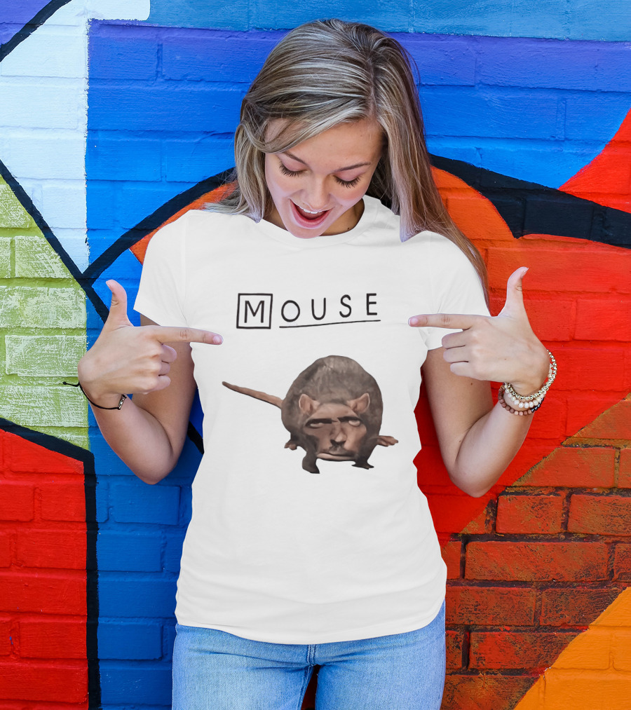 Barack Obama Mouse Meme Cursed Mashup MOUSE T-Shirt