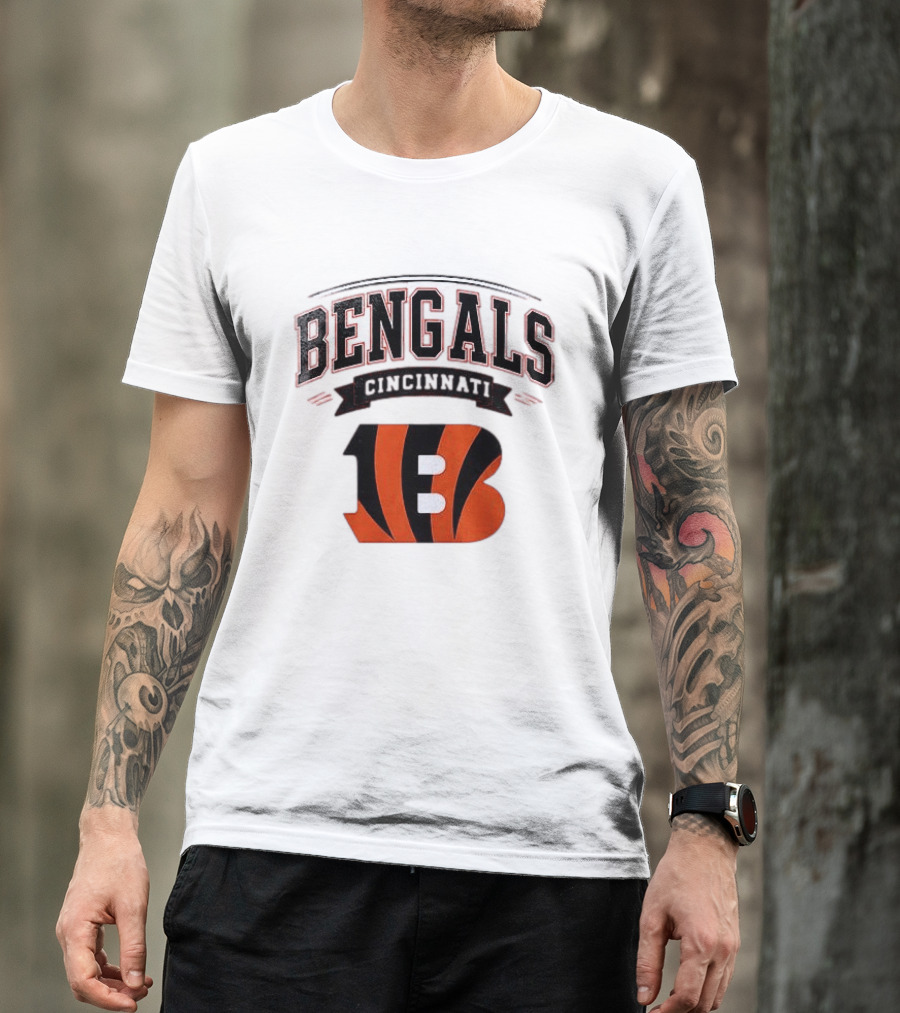 Cincinnati Bengals Ghostface Football Collaboration T-Shirt