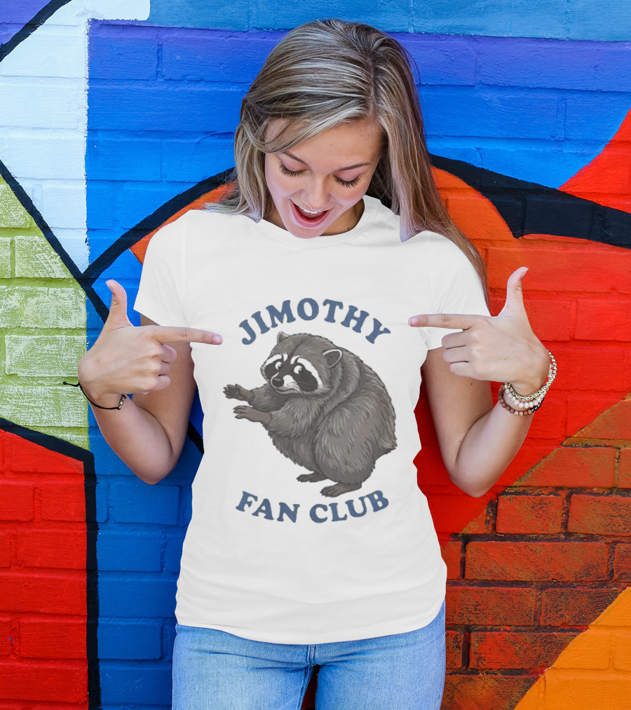 Jimothy Raccoon Fan Club T-Shirt