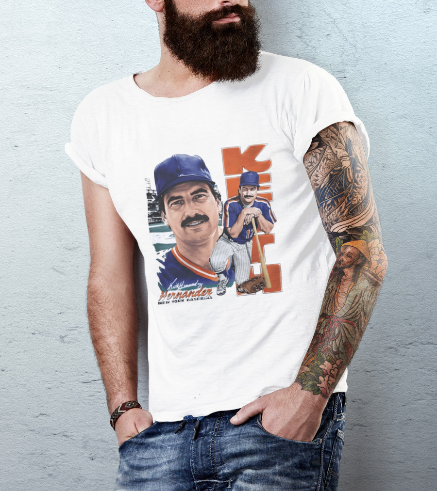 Keith Hernandez New York Baseball Mets KEITH T-Shirt