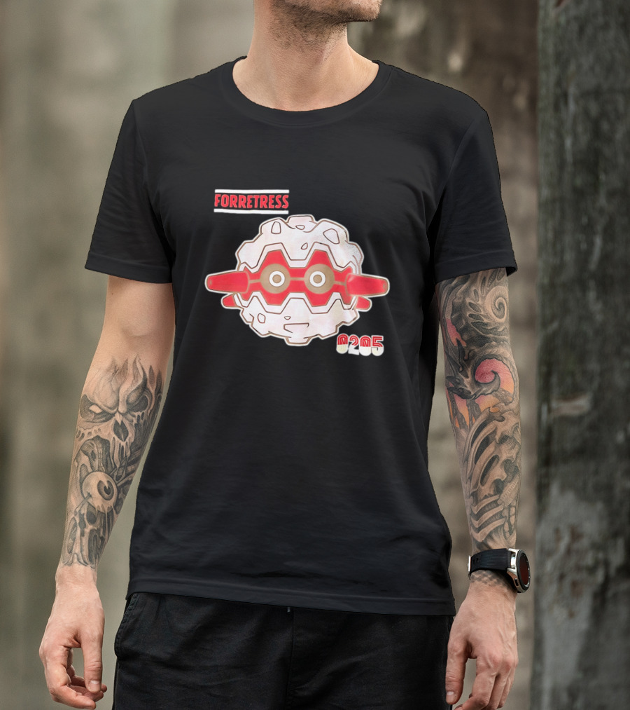 Forretress 205 Pokémon Pokedex T-Shirt