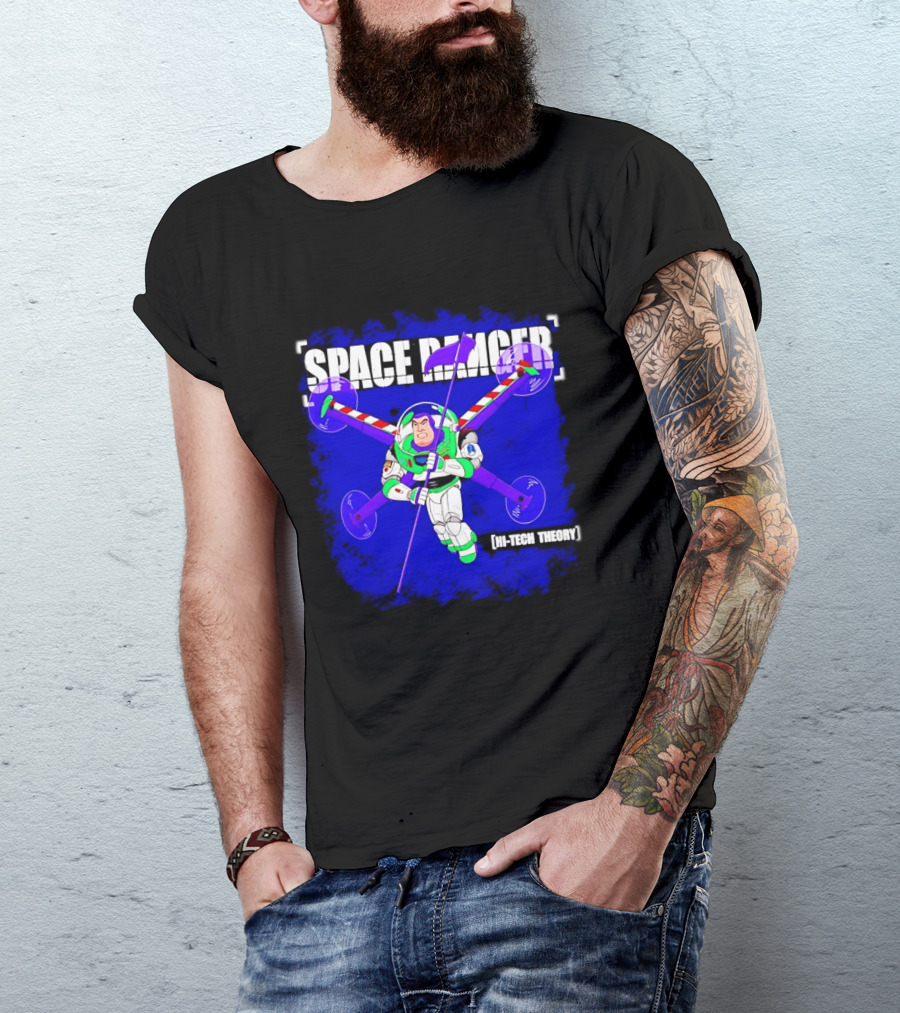 Space Ranger Hi Tech Theory Buzz Lightyear Toy Story T-Shirt