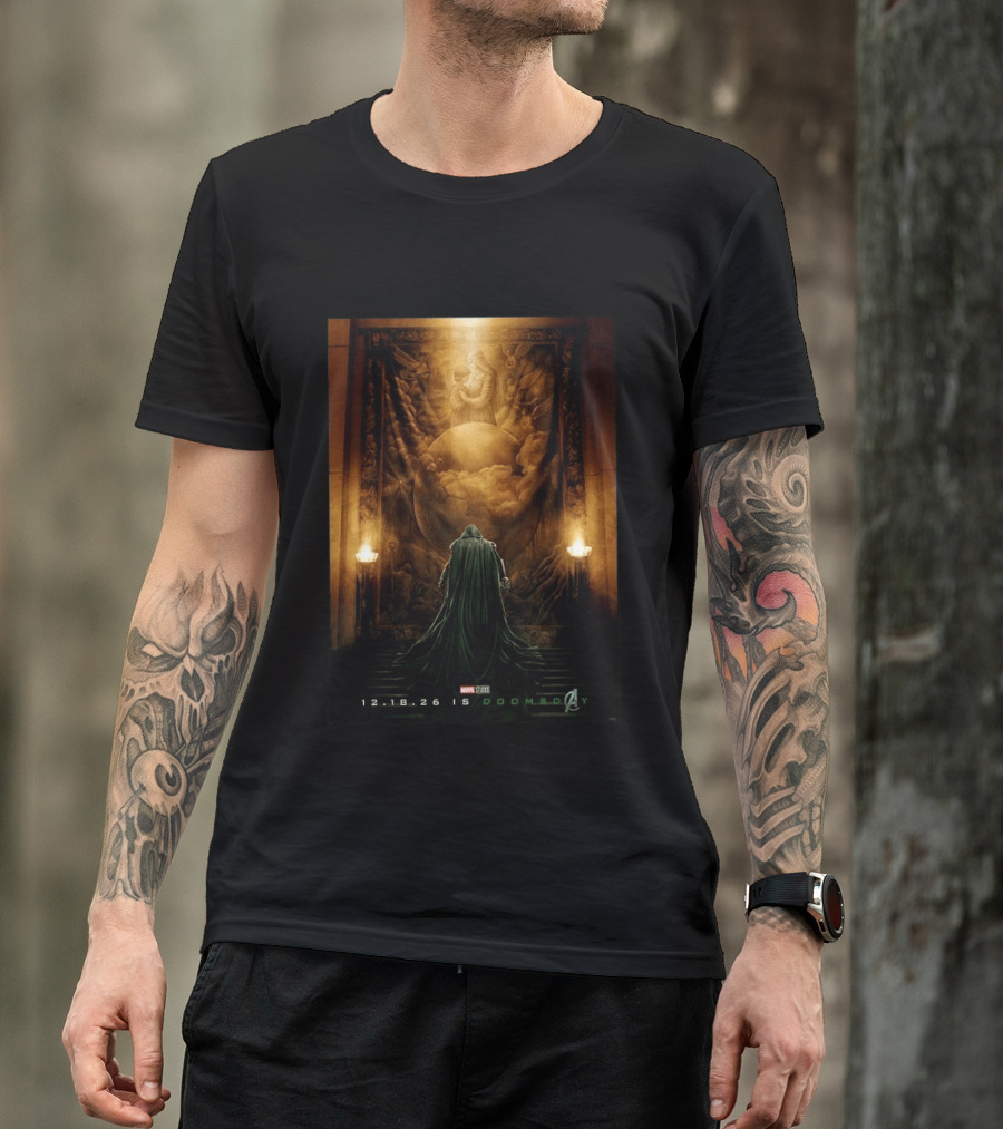 Marvel Avengers Doomsday 2026 The Vengeance Begins December 18 2026 T-Shirt