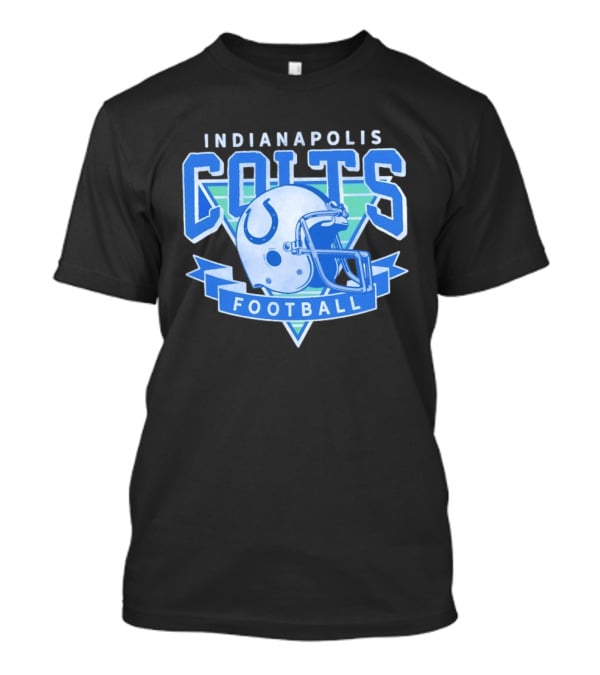 Indianapolis Colts Football Helmet Vintage Team T-Shirt