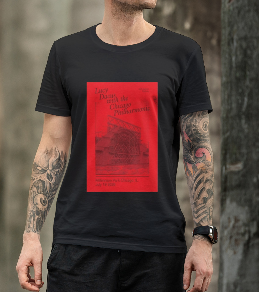 Lucy Dacus With The Chicago Philharmonic Millennium Park Chicago July 19 2026 T-Shirt