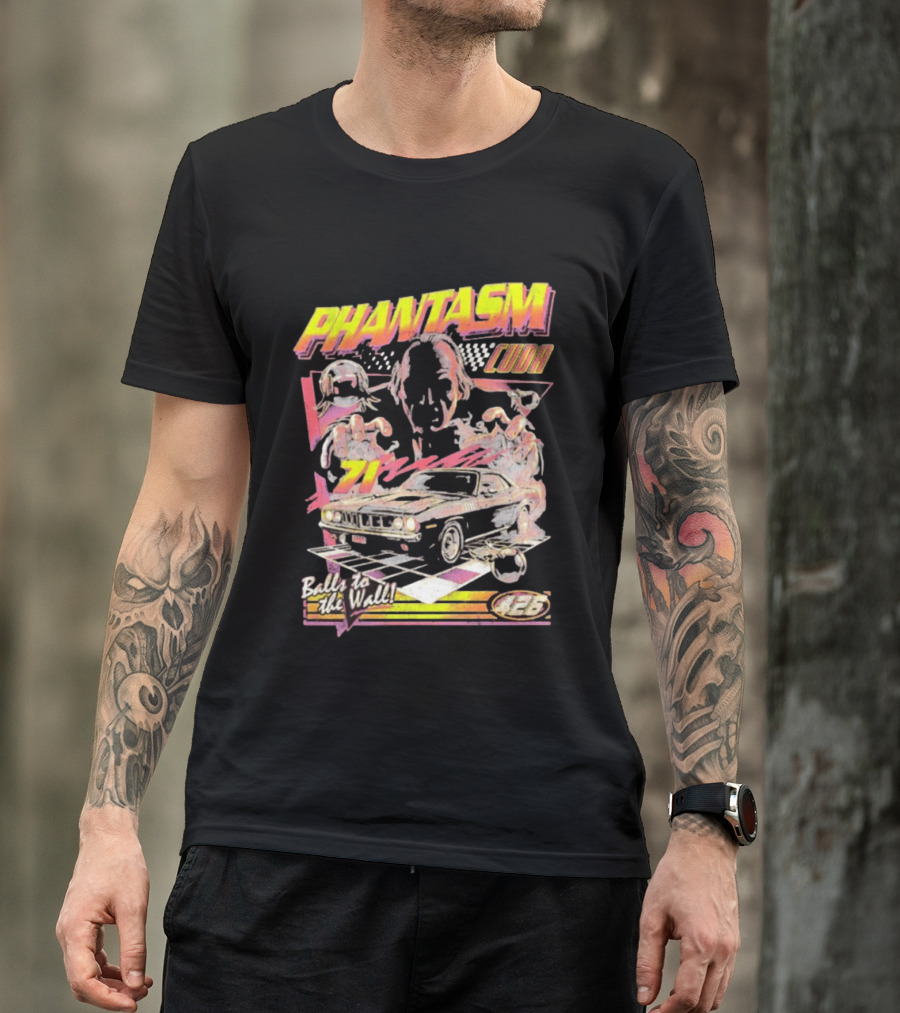 Phantasm Cuda 71 Balls To The Wall 426 Racing T-Shirt