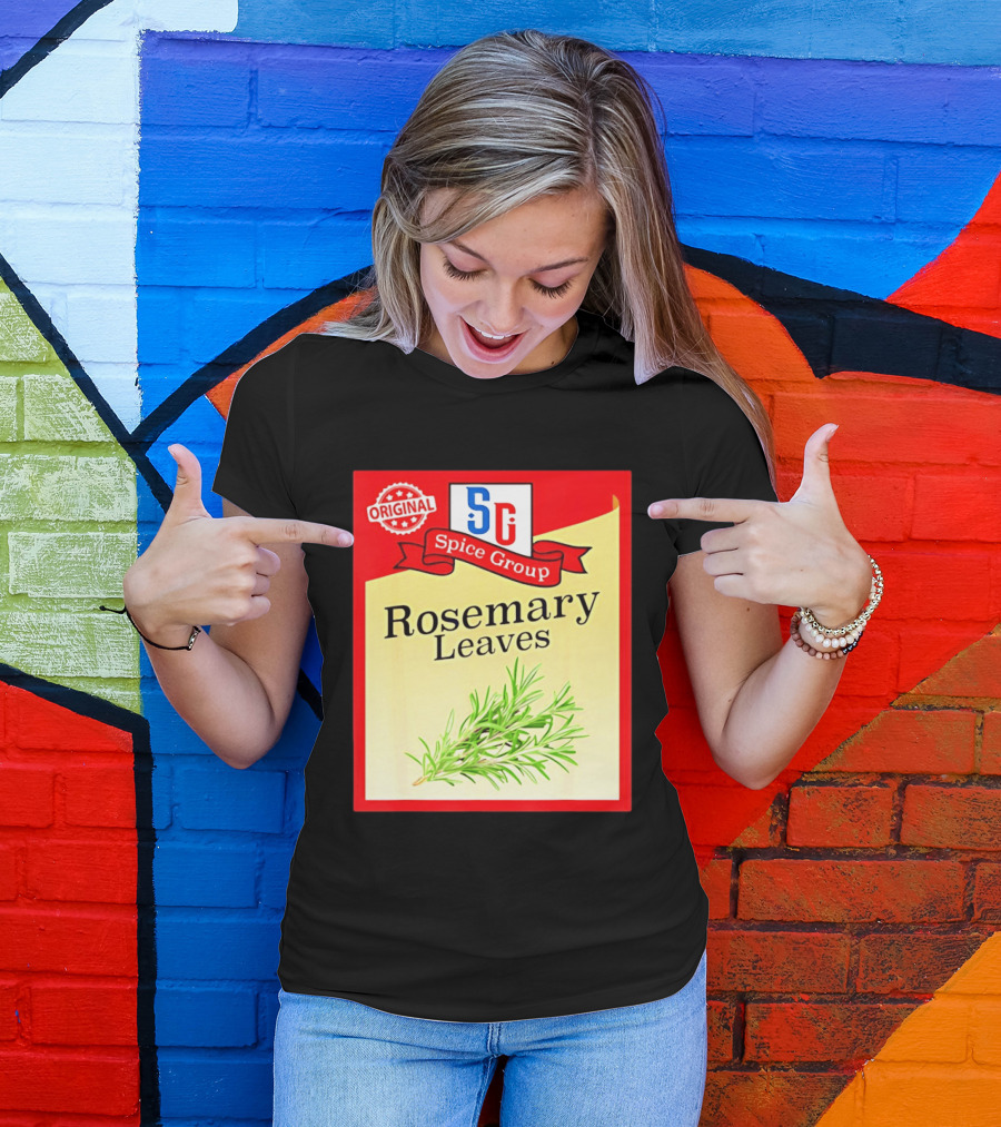Original SG Spice Group Rosemary Leaves T-Shirt