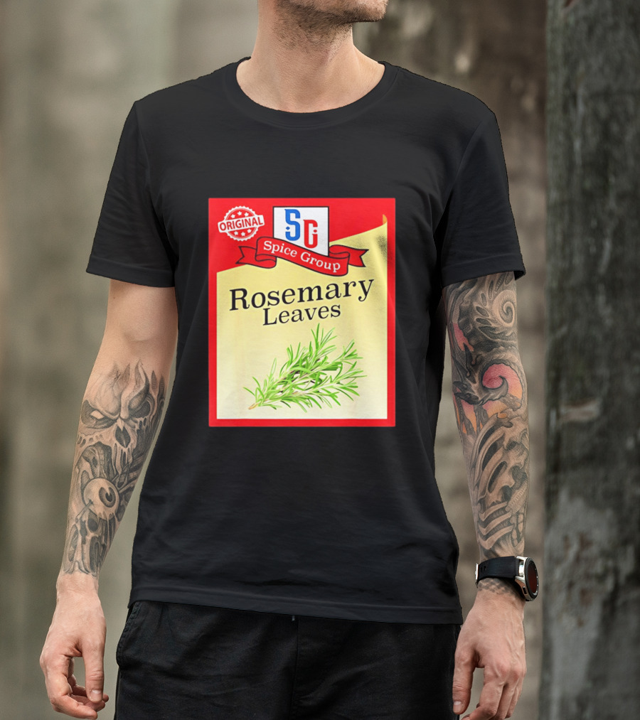 Original SG Spice Group Rosemary Leaves T-Shirt