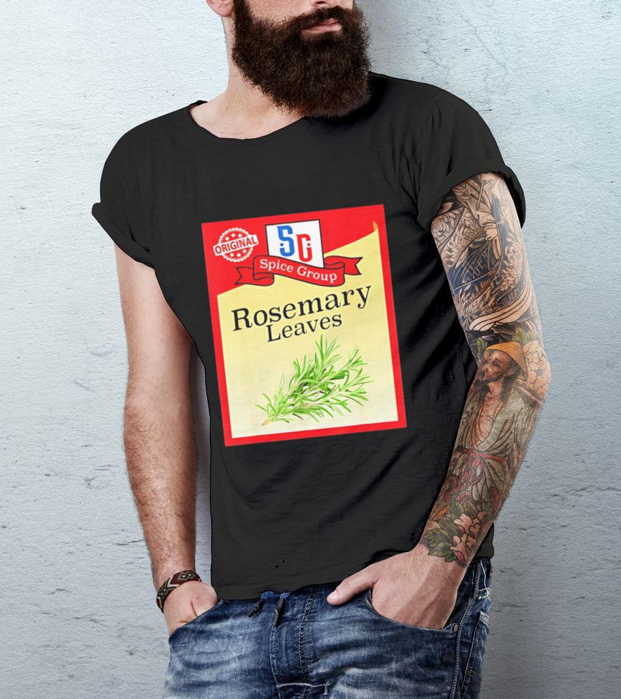 Original SG Spice Group Rosemary Leaves T-Shirt