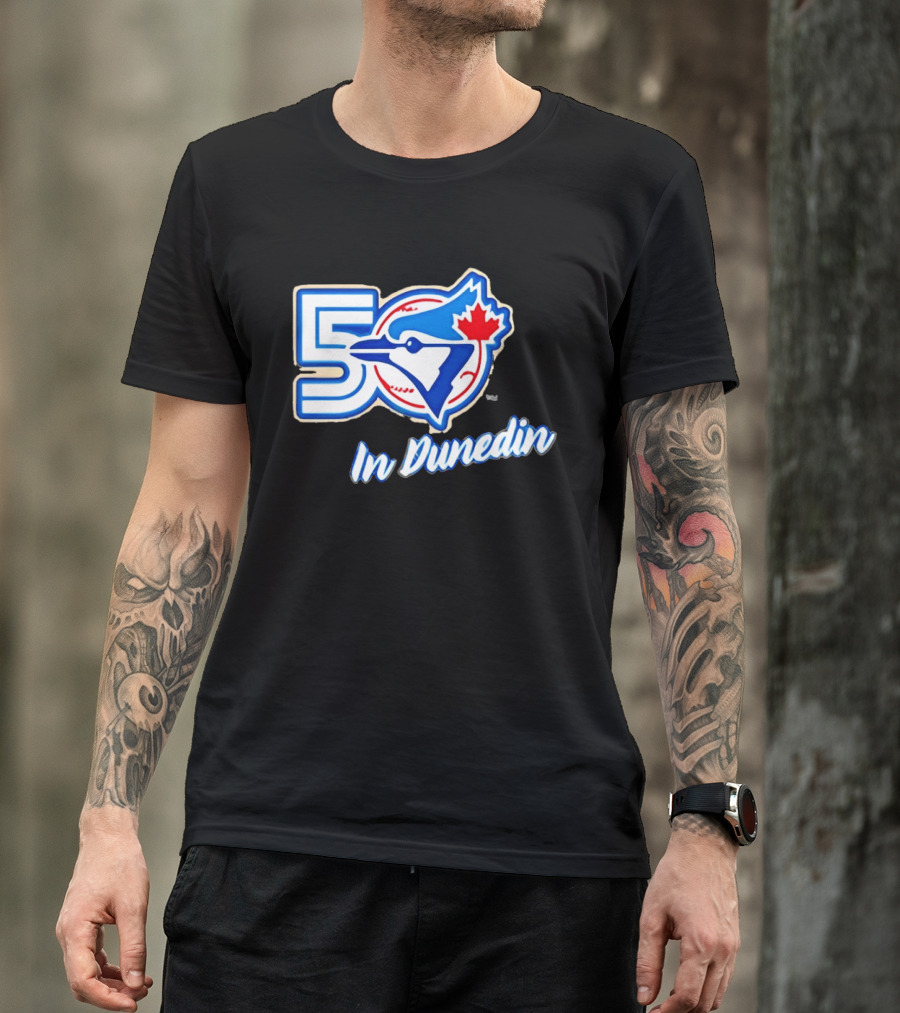 Toronto Blue Jays 50 Years In Dunedin MLB Anniversary Celebration T-Shirt