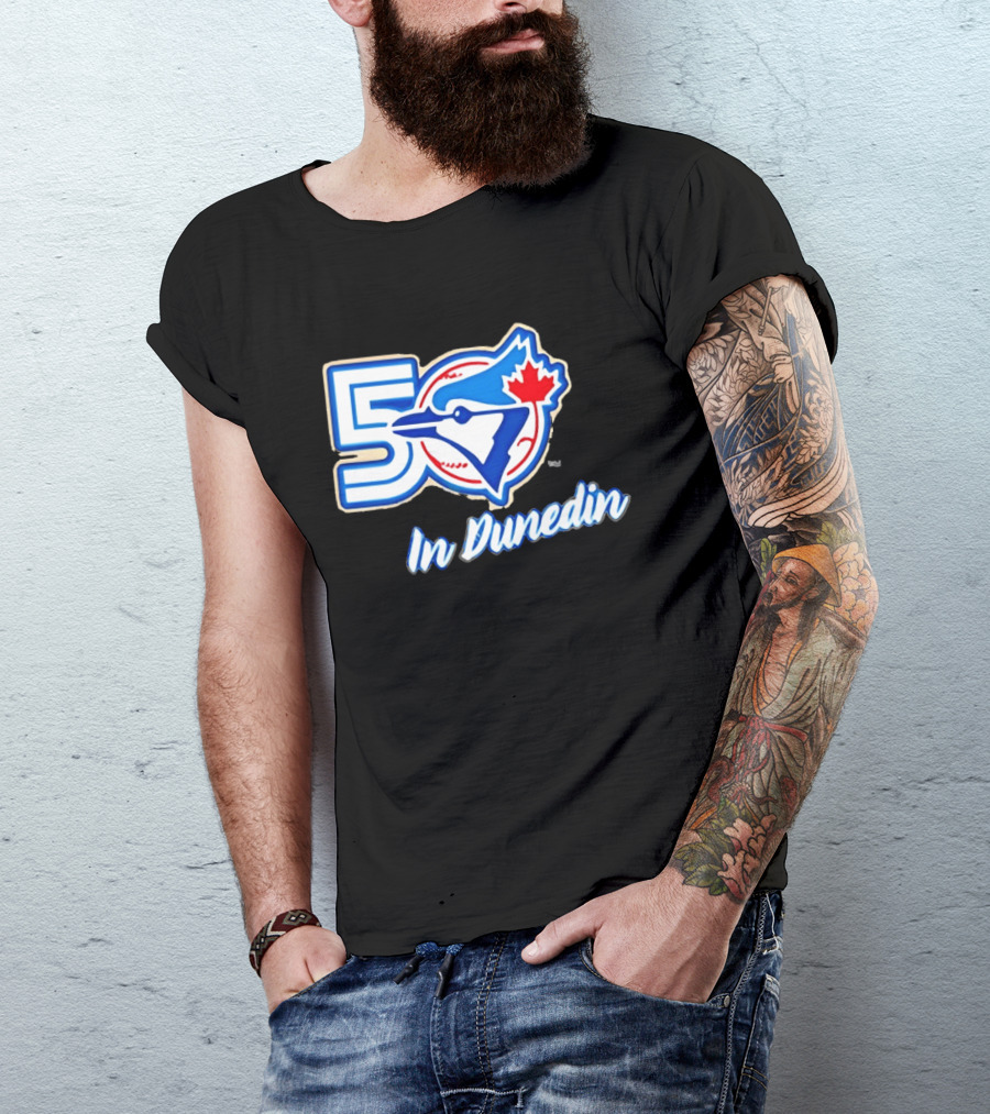 Toronto Blue Jays 50 Years In Dunedin MLB Anniversary Celebration T-Shirt