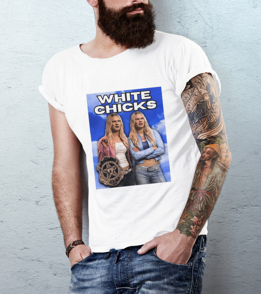 Erling Haaland White Chicks Meme Juicy Couture Style Retro Comedy T-Shirt