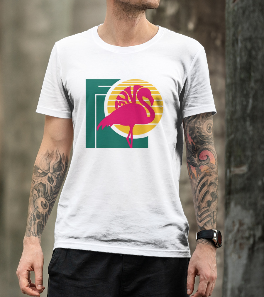 Move Flamingo Sunset Tropical FNS T-Shirt