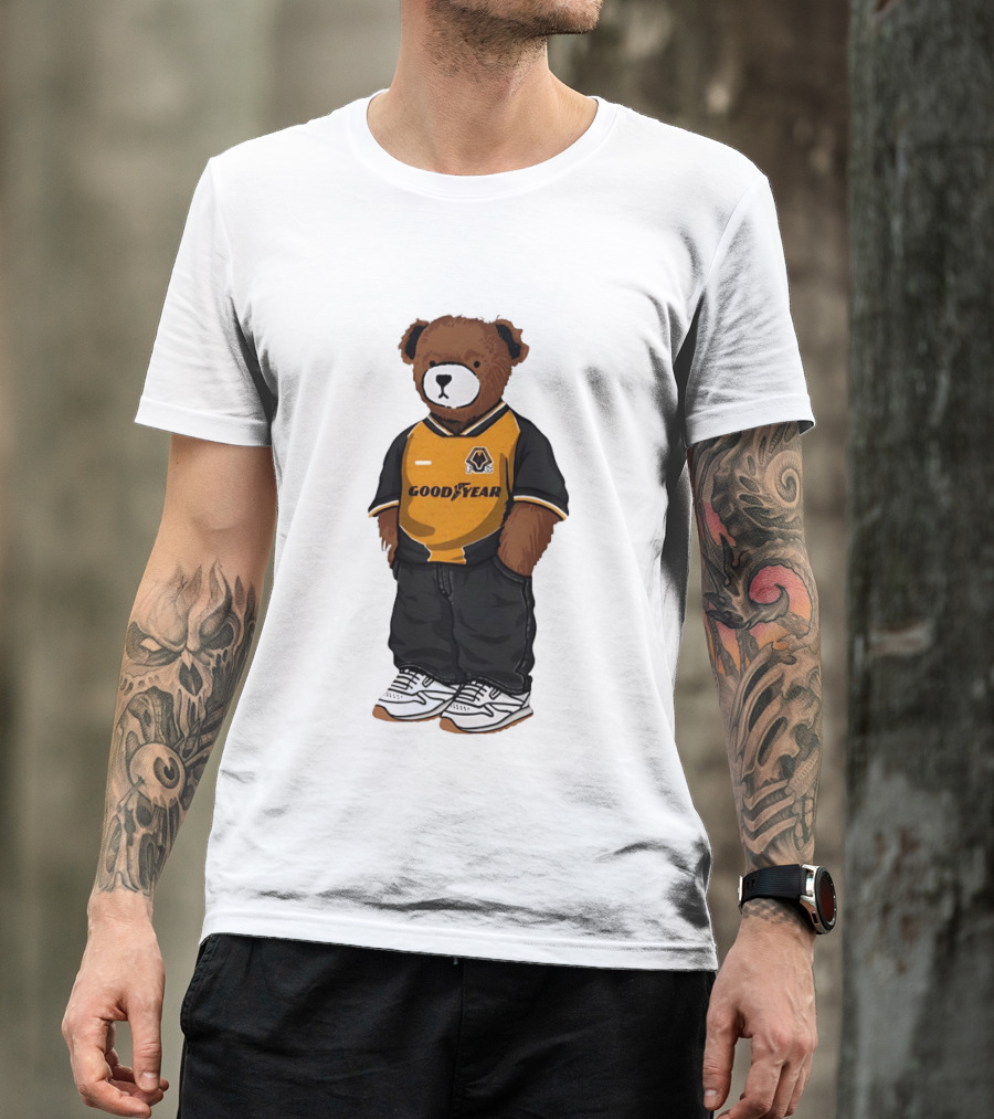 Wolverhampton Wanderers Goodyear Jersey Bear T-Shirt