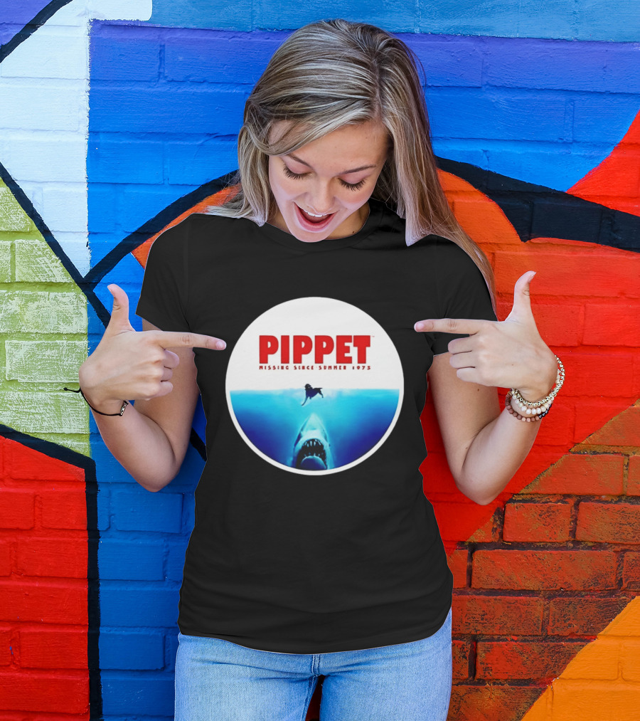 Pippet Missing Since Summer 1975 George M Stoddard Jaws T-Shirt