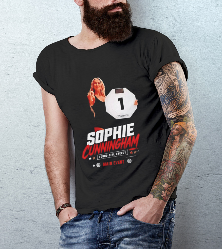Sophie Cunningham Round Girl Energy Main Event 1 T-Shirt