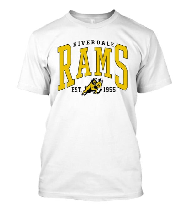 Riverdale Rams Est 1955 Yellow Ram T-Shirt