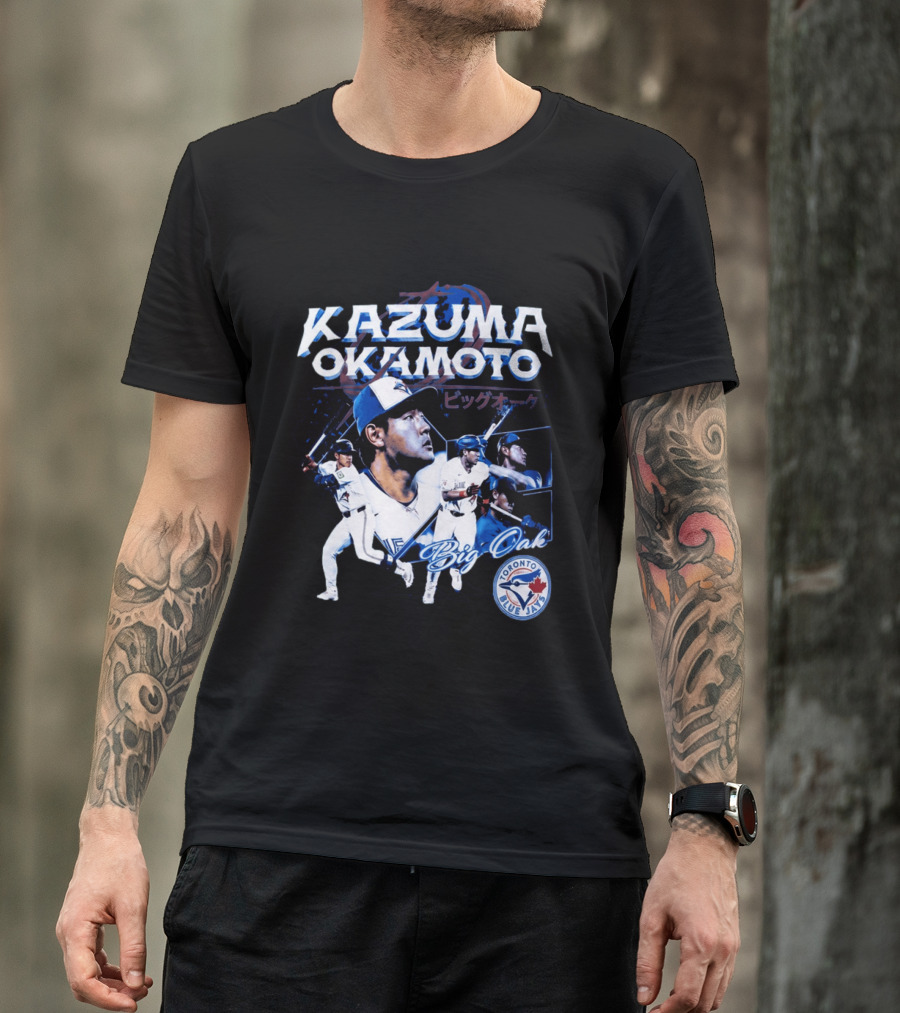 Kazuma Okamoto Big Oak Toronto Blue Jays T-Shirt