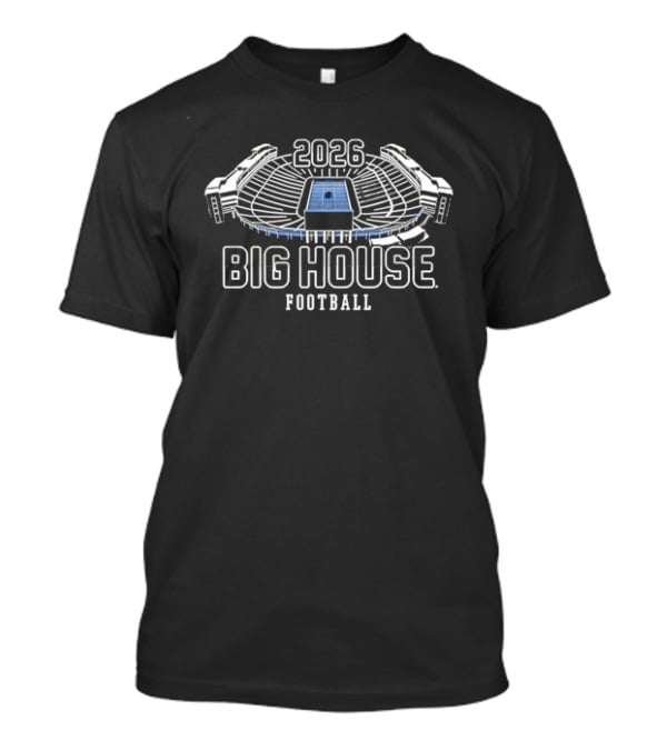 2026 Big House Football Stadium Michigan T-Shirt