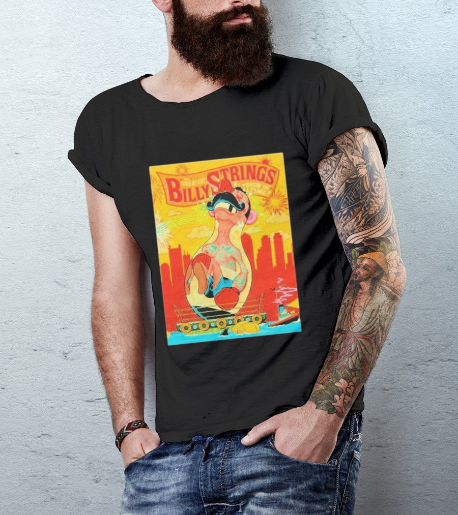 Billy Strings Boston MA Night 2 Agganis Arena July 21 2026 Greatest Show Of All Time T-Shirt