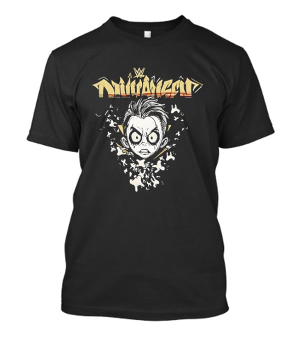 Danhausen WWE Superstars Cartoon Head With Crown T-Shirt