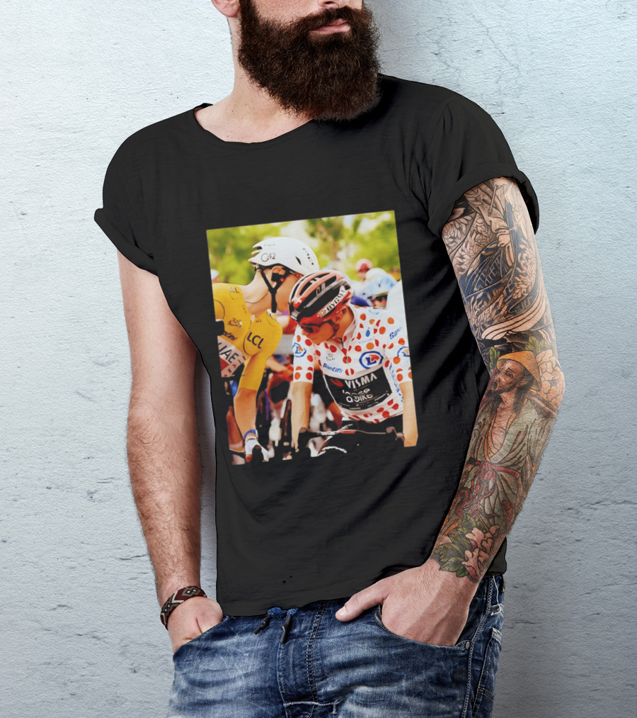 Jonas Vingegaard Tadej Pogačar LCL UAE Visma 2026 T-Shirt