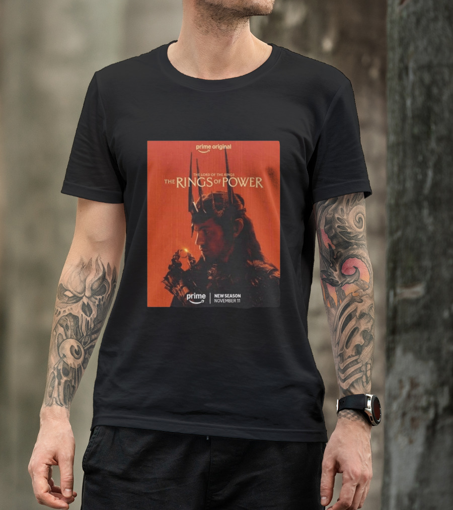 Prime Original The Lord Of The Rings The Rings Of Power New Season November 11 T-Shirt