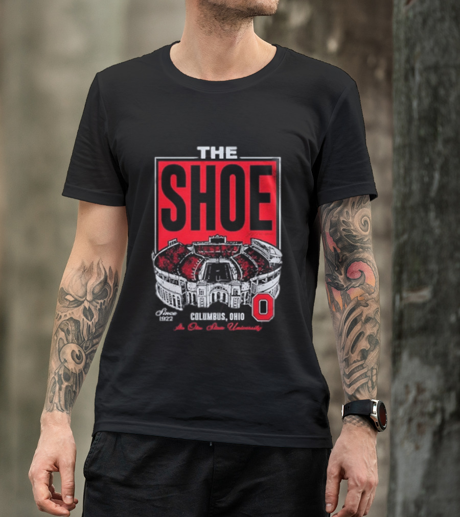 The Shoe Ohio Stadium Columbus Ohio Est 1922 The Ohio State University T-Shirt