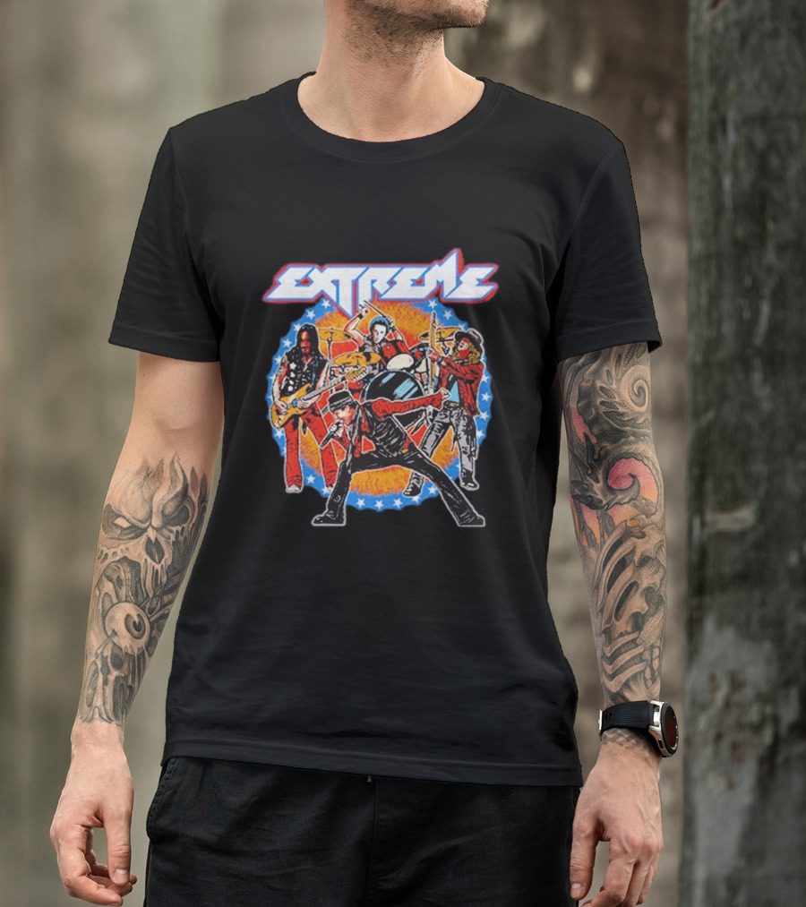 Extreme Band With 2026 World Tour Tin Man T-Shirt