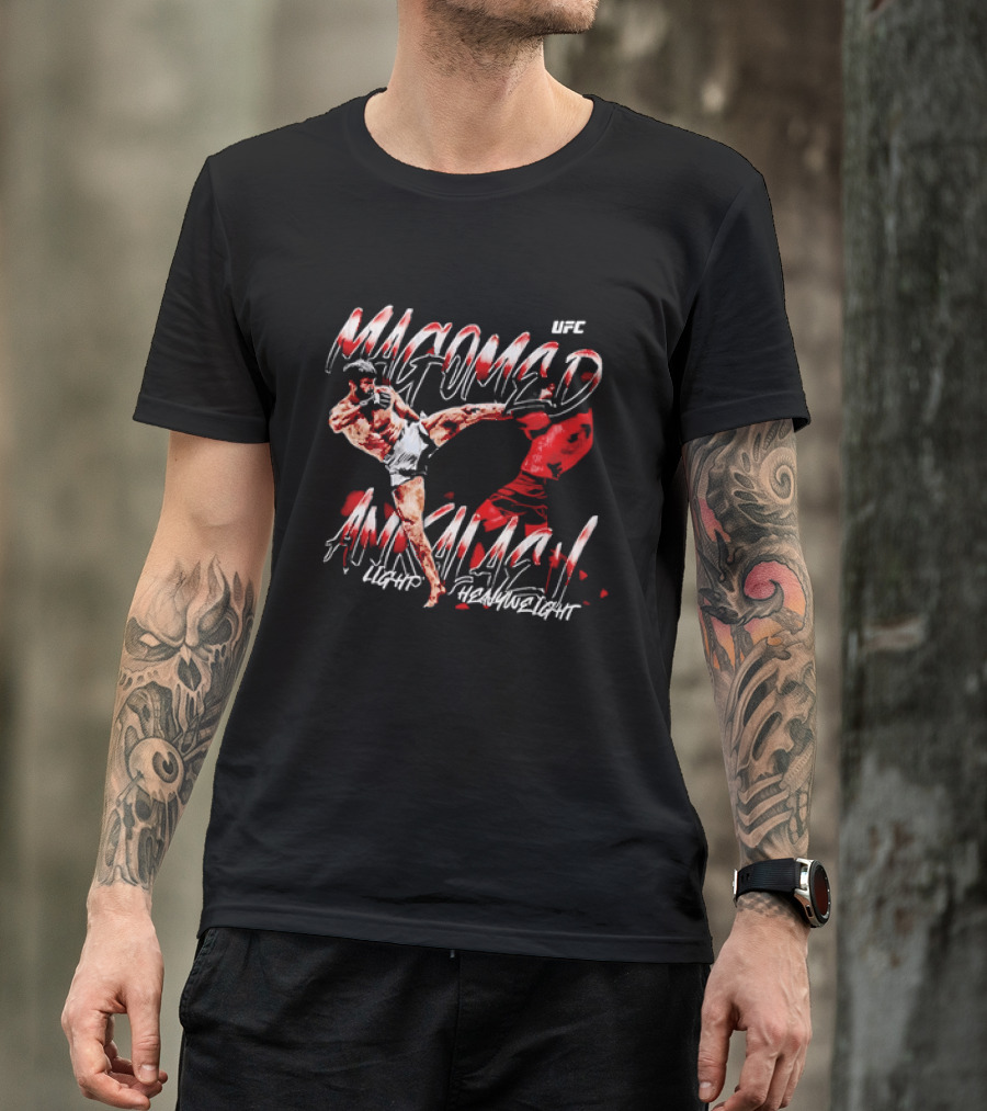 UFC Magomed Ankalaev Light Heavyweight Fighter T-Shirt