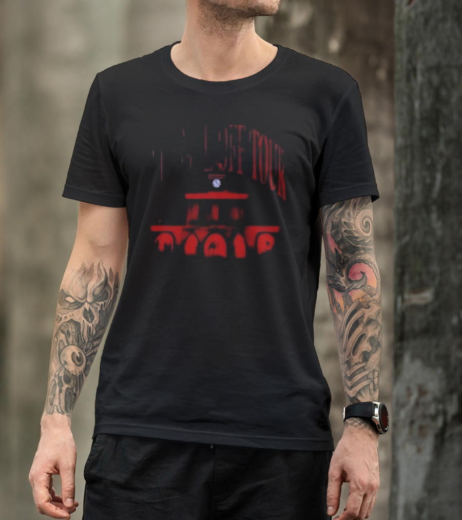 The Fall Off Tour Tower Men's Red Blood Drip T-Shirt