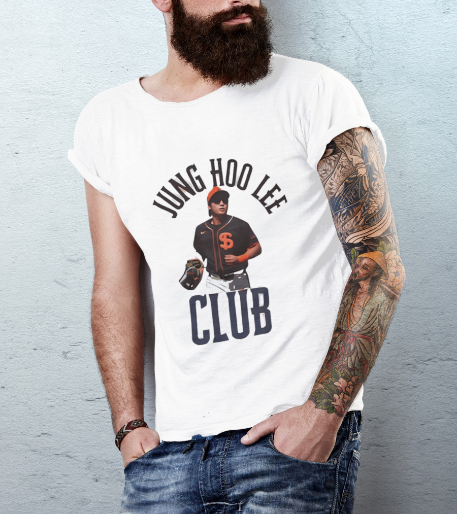 Jung Hoo Lee Club San Francisco Giants MLB 2026 Baseball T-Shirt