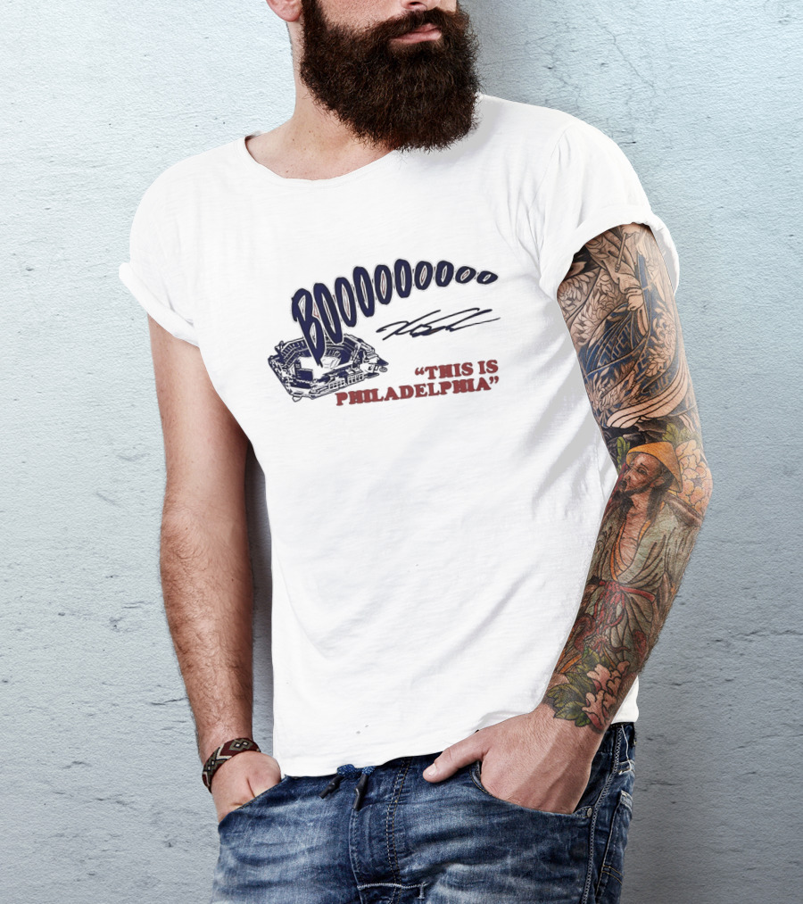 BOOOO This Is Philadelphia Kyle Schwarber Philadelphia Phillies Baseball T-Shirt