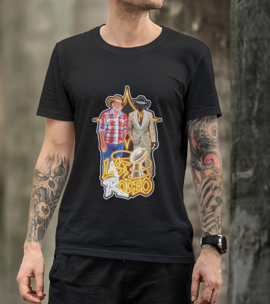 Last Rodeo Pittsburgh Steelers Football Trophy 2026 T-Shirt