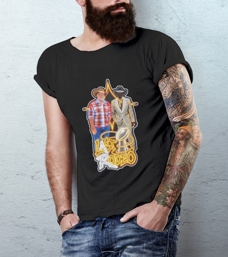 Last Rodeo Pittsburgh Steelers Football Trophy 2026 T-Shirt