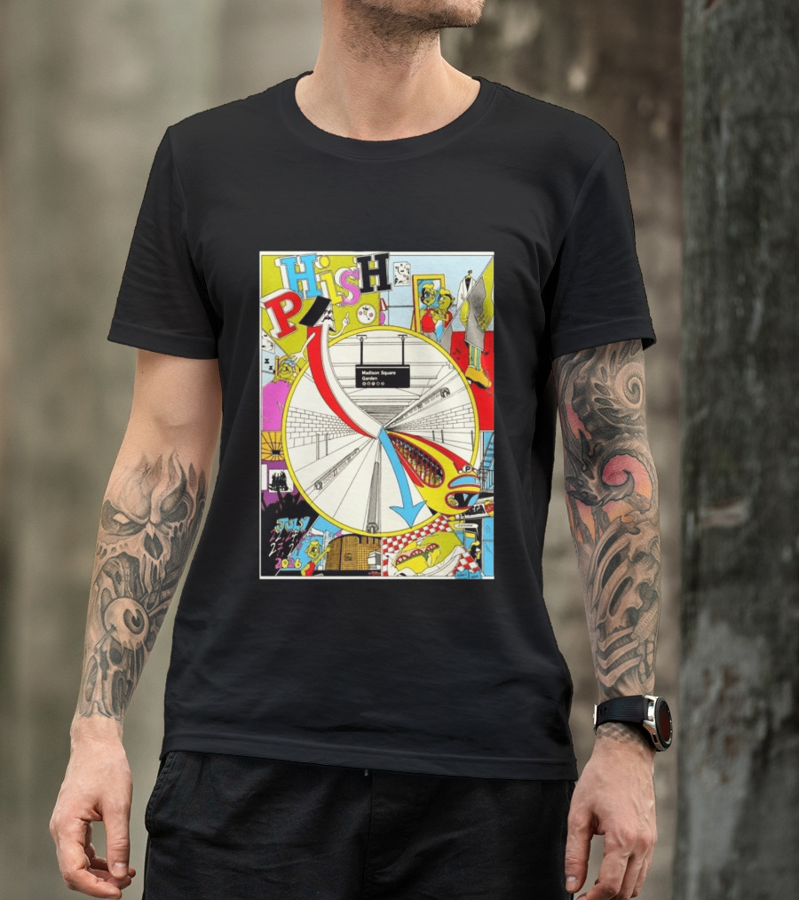 Phish Madison Square Garden NYC July 22 24 25 27 29 2026 T-Shirt