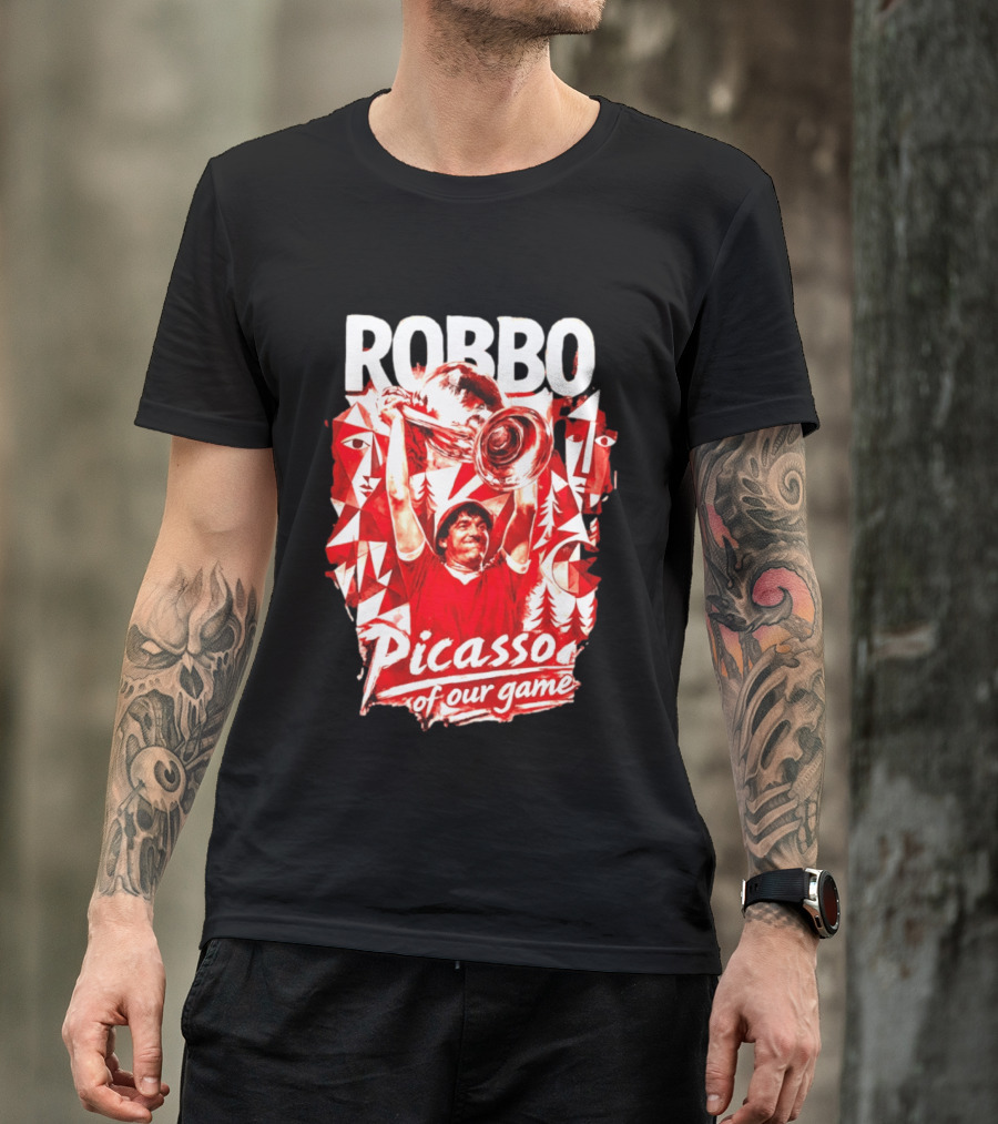 Robbo Picasso Of Our Game Nottm Forest Triumph Celebration T-Shirt