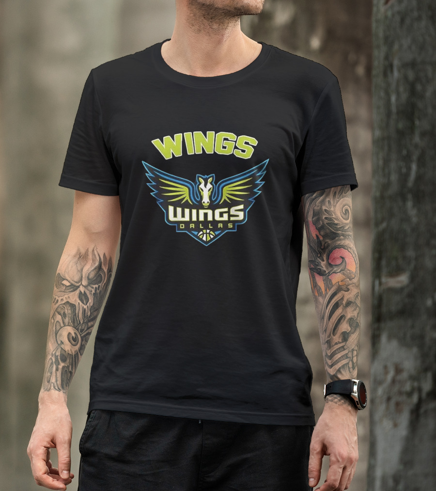 Dallas Wings Basketball Team Custom Name Fan T-Shirt