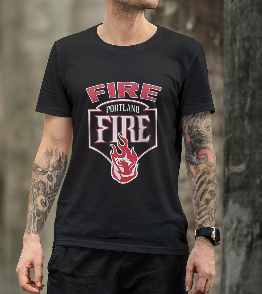 WNBA Portland Fire Edition Custom Name Fans T-Shirt
