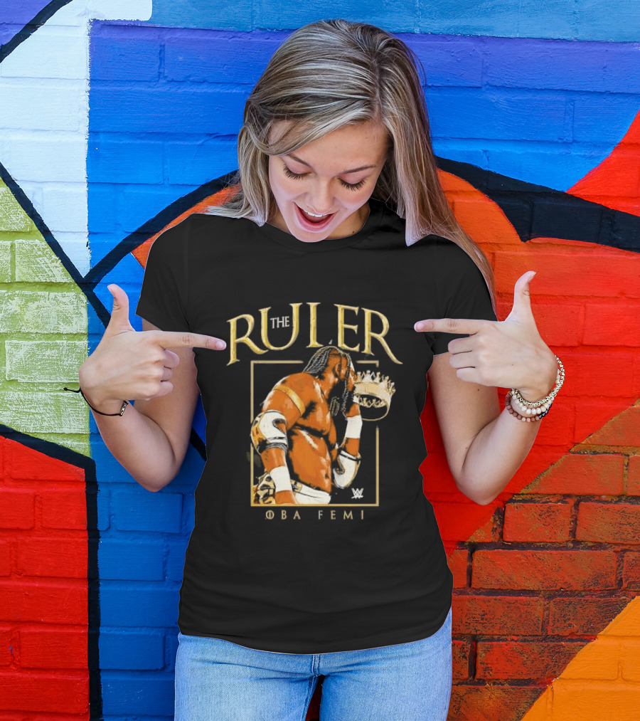 WWE The Ruler Oba Femi Wrestling Legend T-Shirt