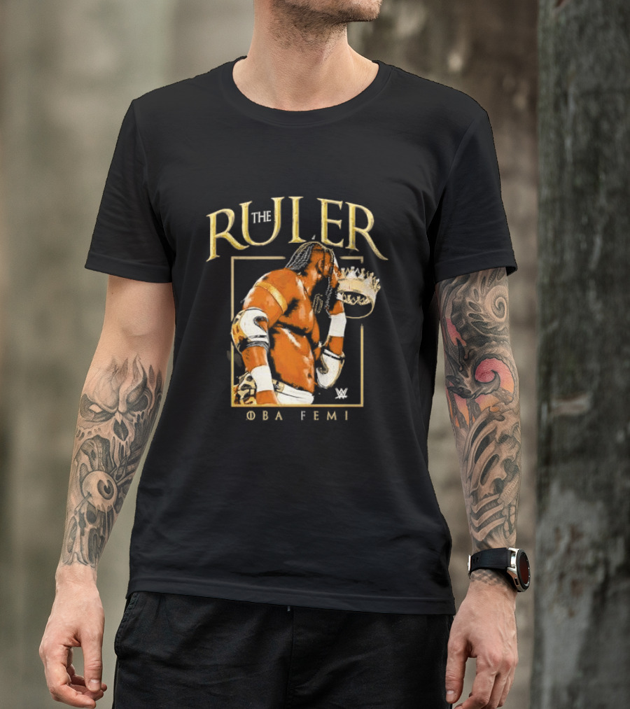 WWE The Ruler Oba Femi Wrestling Legend T-Shirt