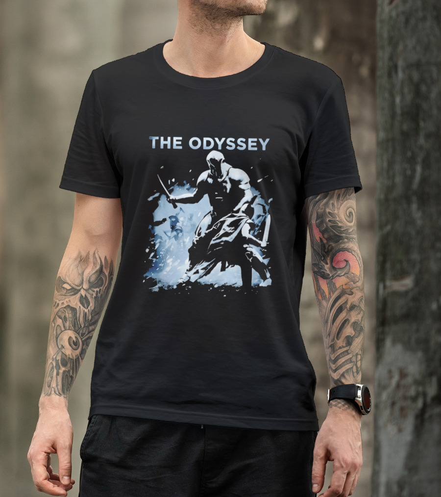 The Odyssey Spartan Warrior Battle Greek Mythology T-Shirt