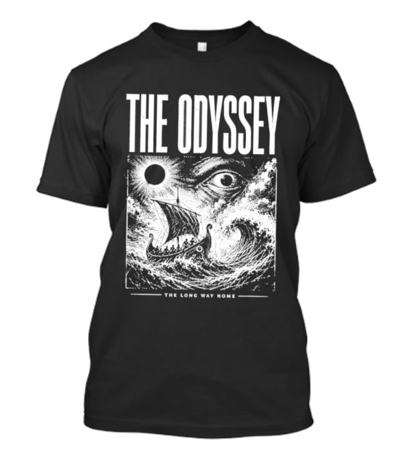 The Odyssey The Long Way Home Greek Mythology Sea Adventure T-Shirt