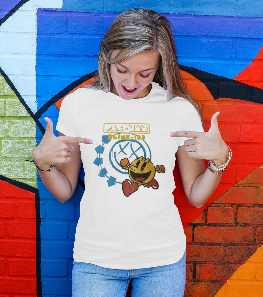 Pac Man Blink 182 San Diego Comic Con 2026 Collaboration T-Shirt
