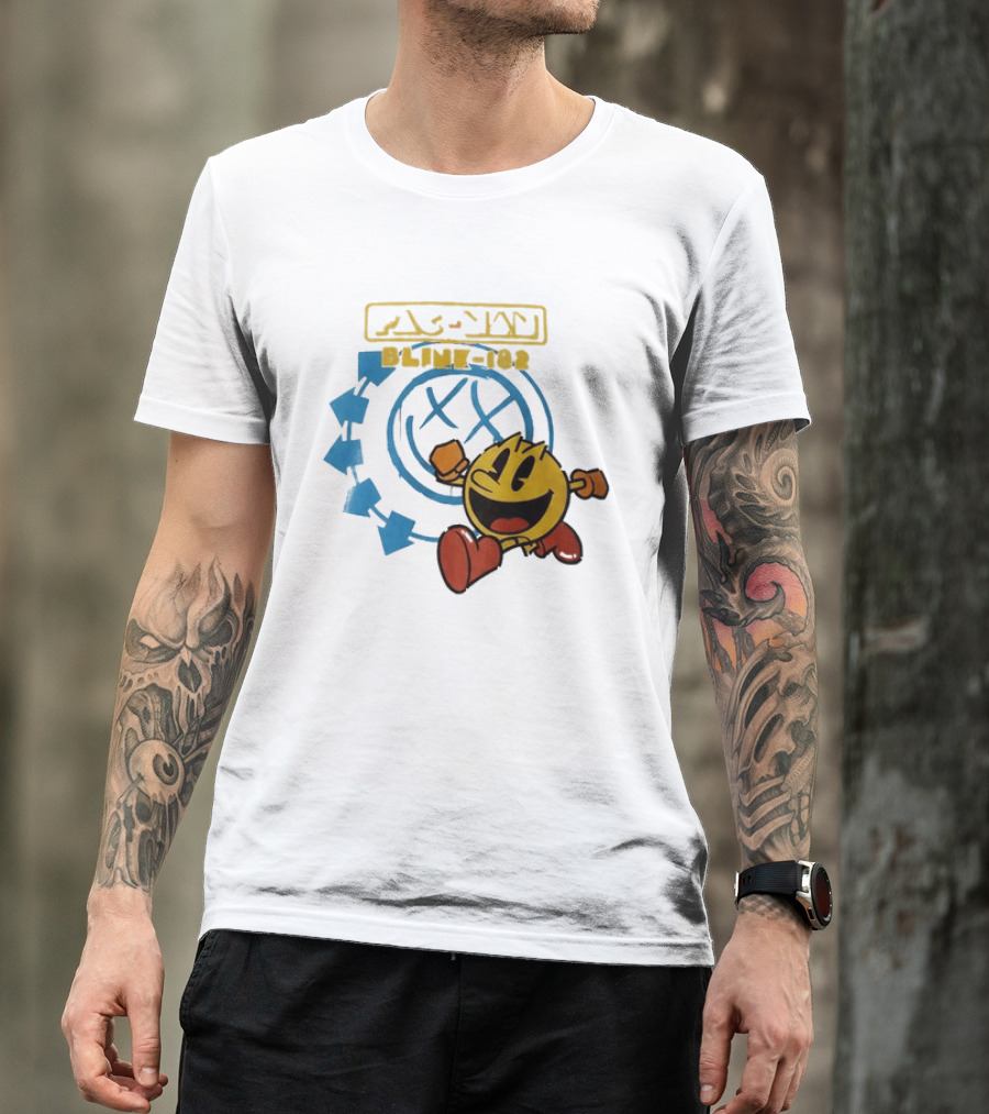 Pac Man Blink 182 San Diego Comic Con 2026 Collaboration T-Shirt