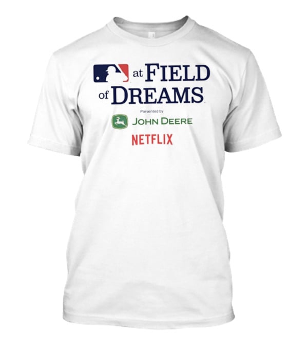 MLB At Field Of Dreams 2026 Presented By John Deere Netflix T-Shirt