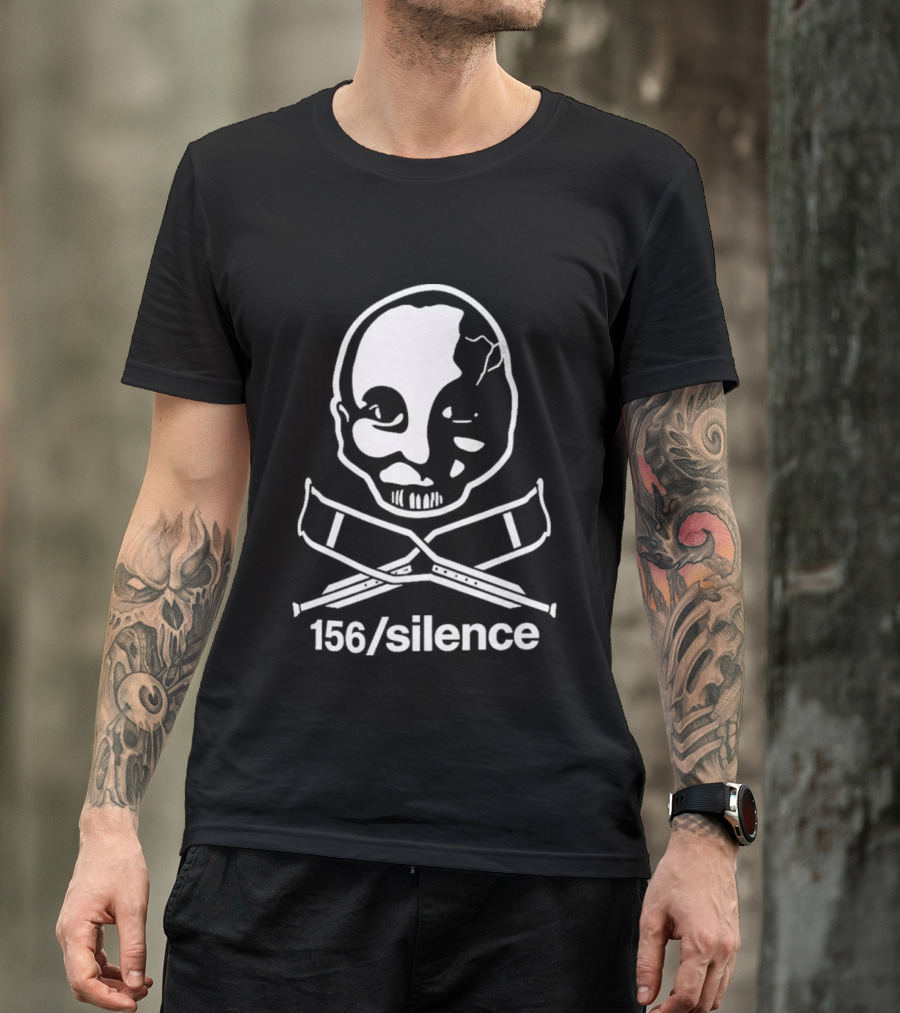 156 Silence Skeleton Face World Tour 2026 T-Shirt