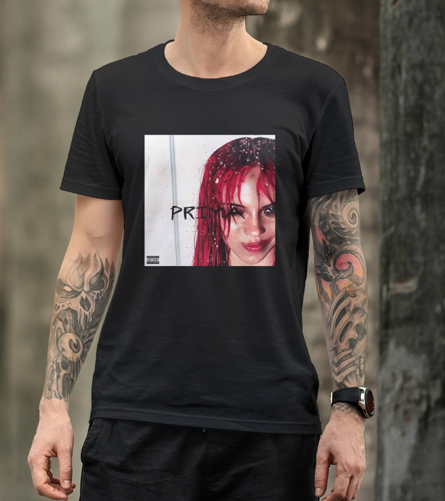 Adela Jergova Prima New Album Cover 2026 Pink Hair T-Shirt